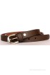 Tops Men, Women Casual Brown Genuine Leather Belt(Brown)